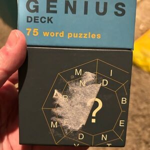 Genius Deck 75 Word Puzzles